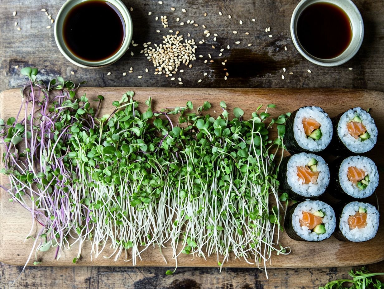 Popular Microgreens Used in Asian Cuisine