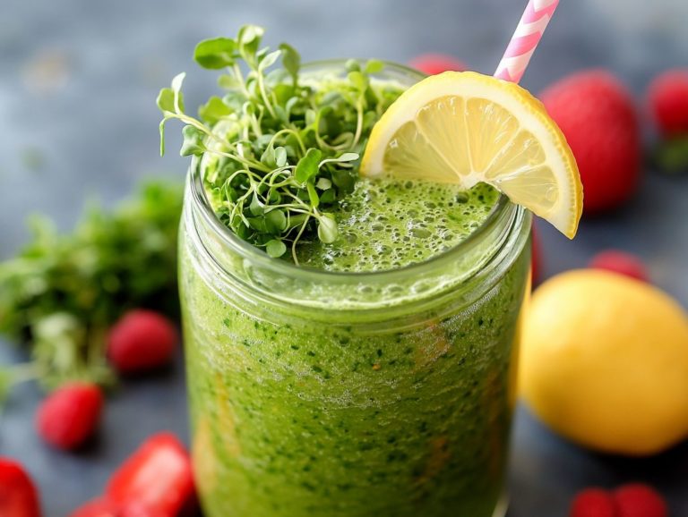 2. How to Use Microgreens in Smoothies