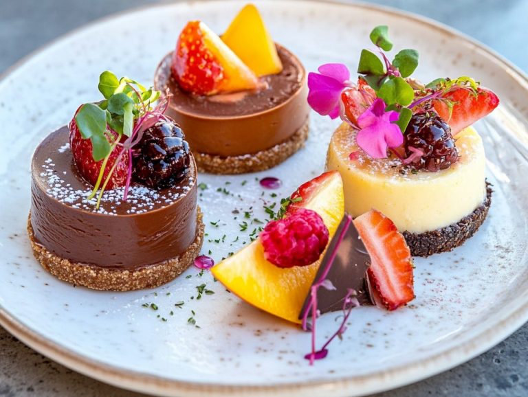 23. Microgreens in Desserts: Unusual Combinations