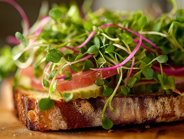 29. Microgreens: A Flavor Boost for Sandwiches