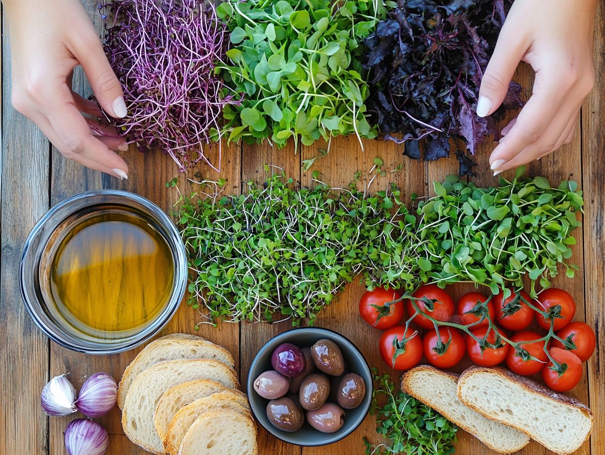 Key Takeaways: Microgreens in Mediterranean Cuisine