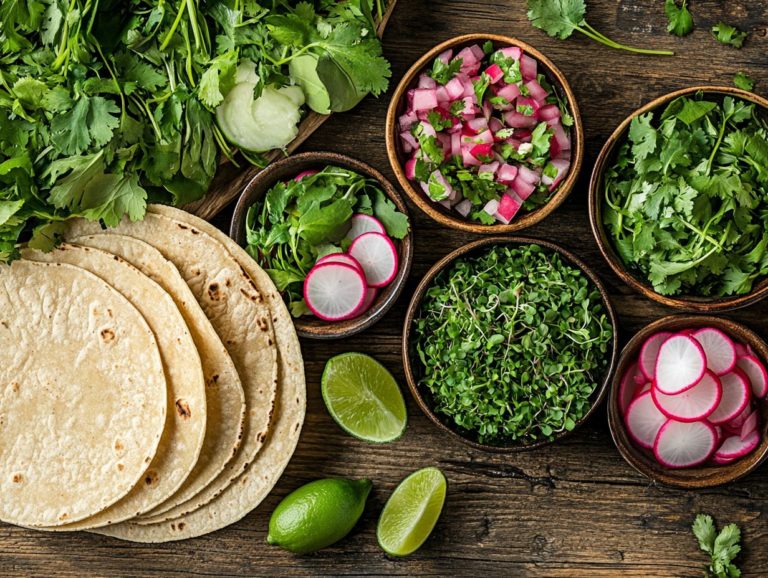 33. Creative Microgreen Taco Toppings to Explore