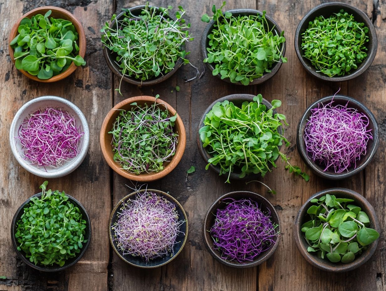 Types of Microgreens Used in Different Regional Cuisines