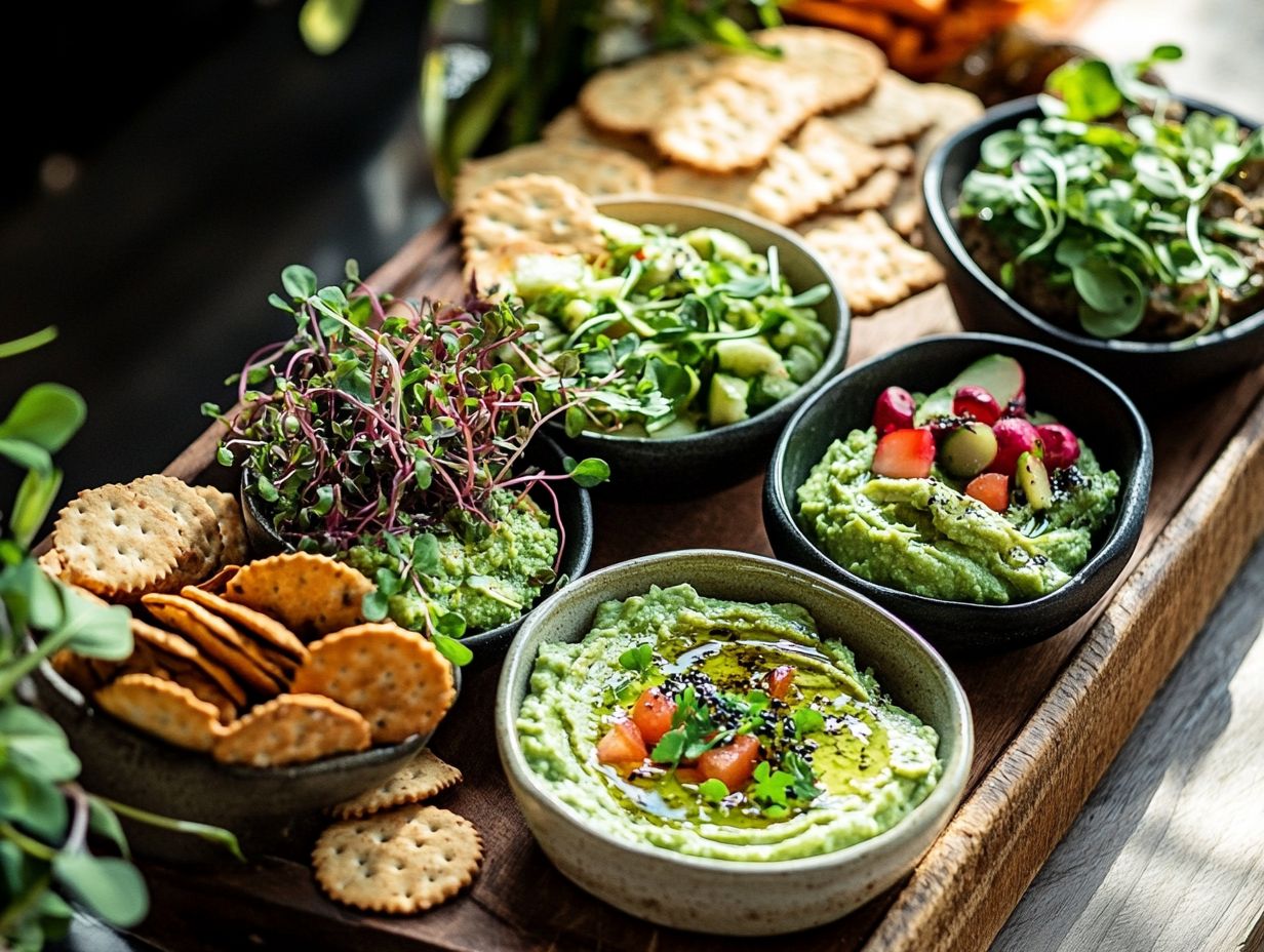 Microgreen and Cheese Quesadilla