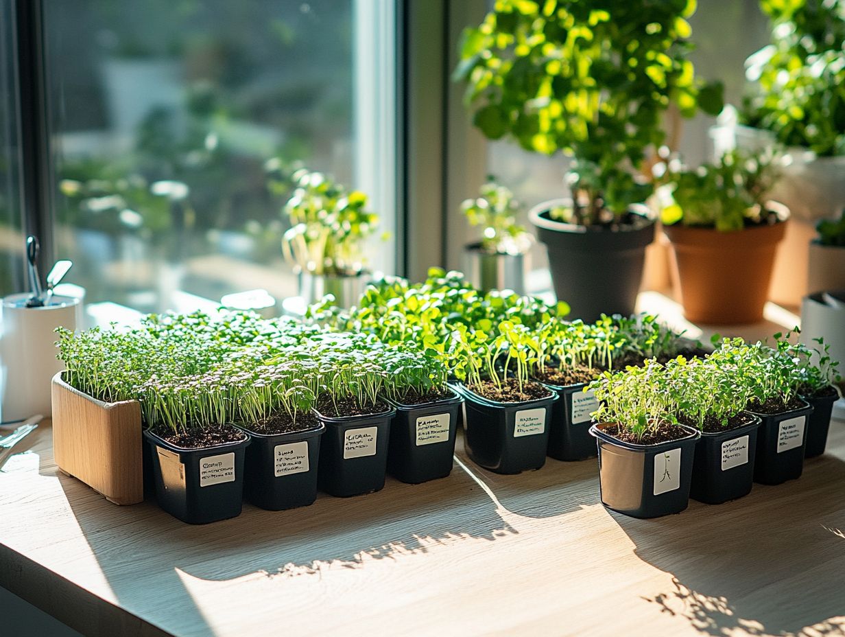 Top 5 compost choices for growing microgreens