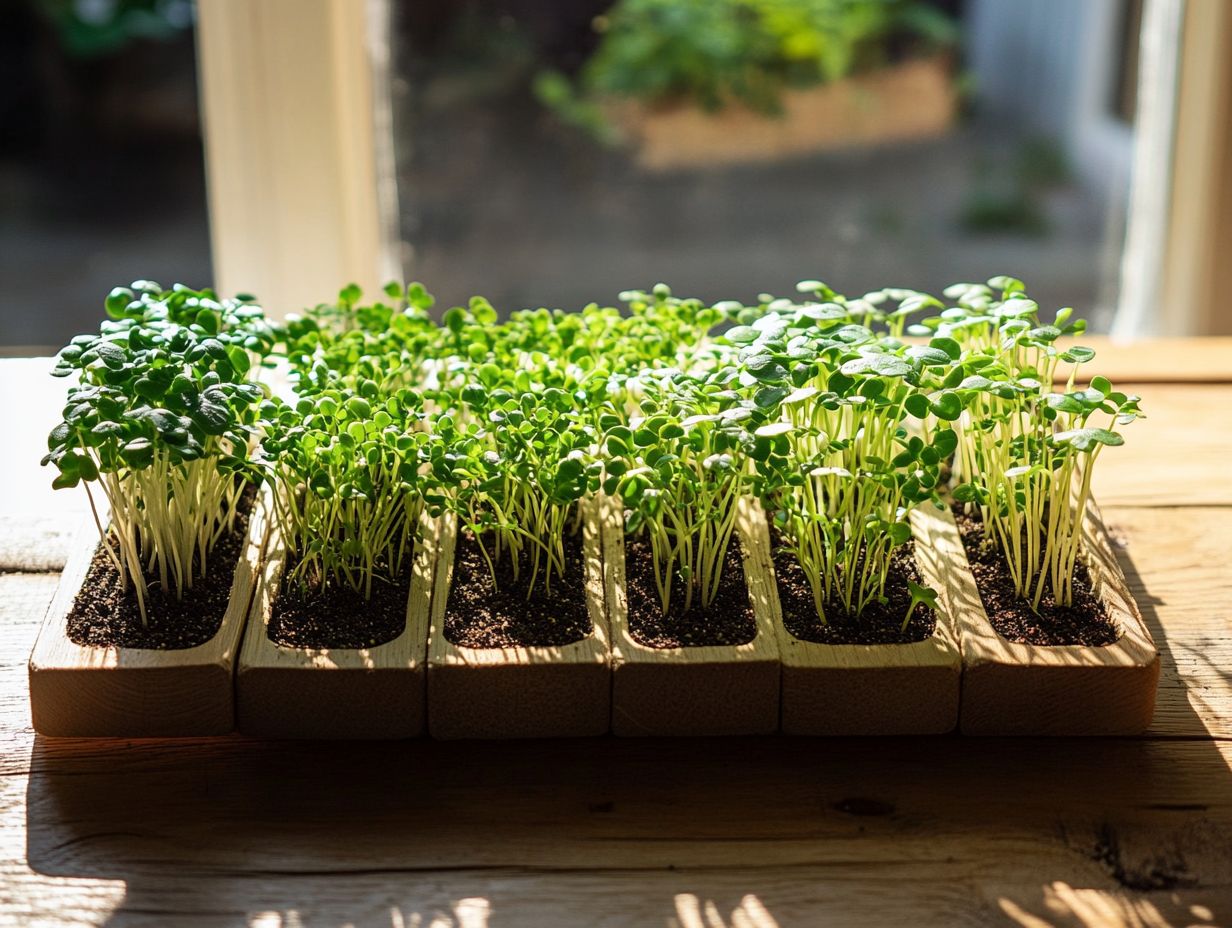 How Do Microgreen Seedling Mats Compare to Other Growing Methods?