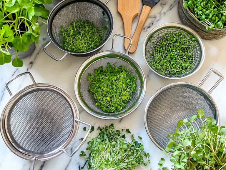 5 Best Microgreen Strainers