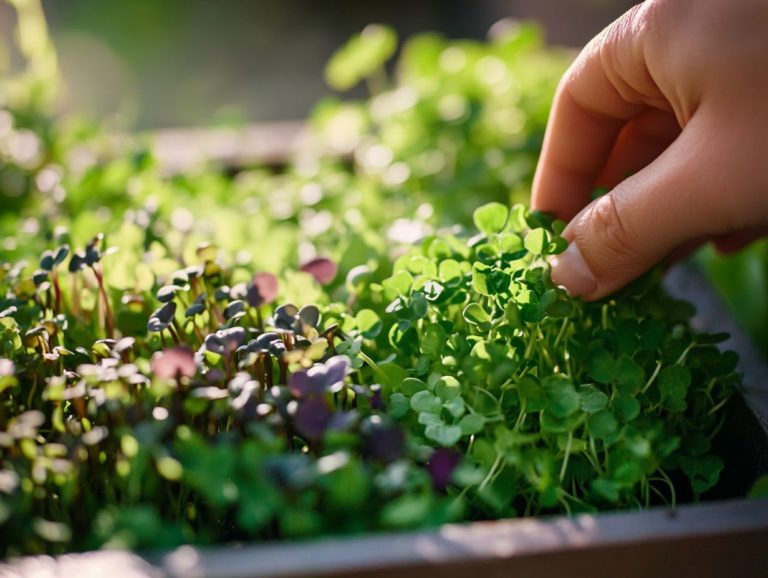 5 Best Practices for Harvesting Microgreens