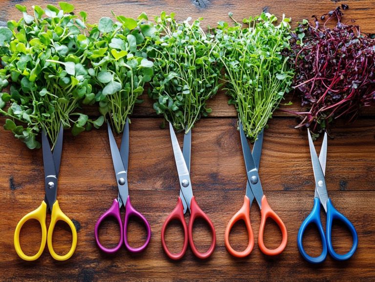 5 Best Scissors for Harvesting Microgreens