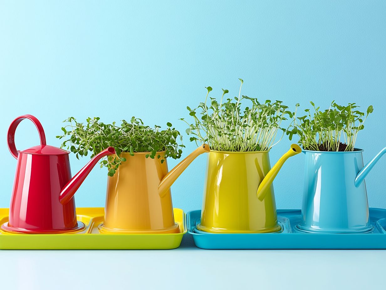 Image of the elegant Homarden Copper Colored Watering Can, showcasing its attractive design and ergonomic features.