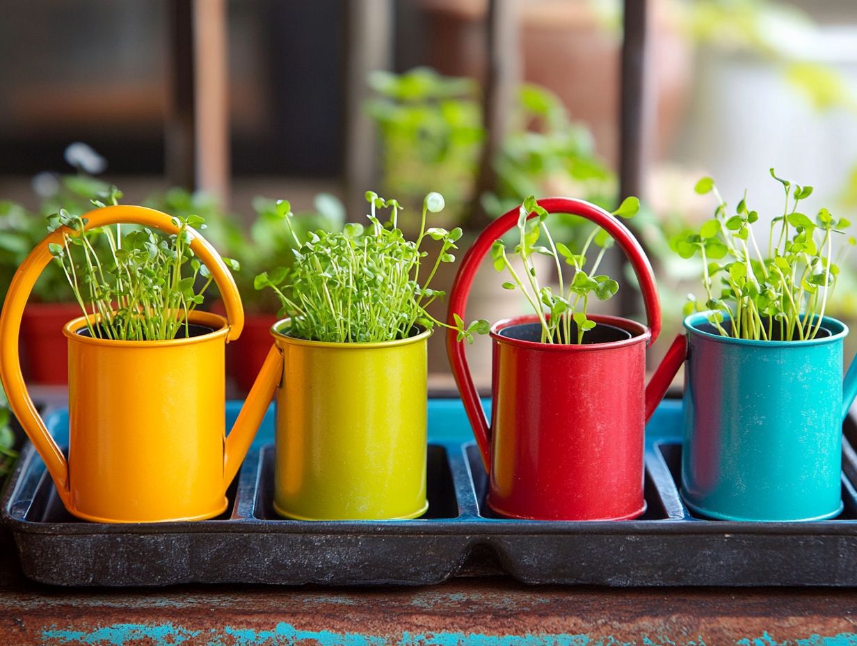 Explore Our Top FAQs on Watering Cans for Microgreens!