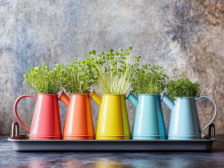 5 Best Watering Cans for Microgreens