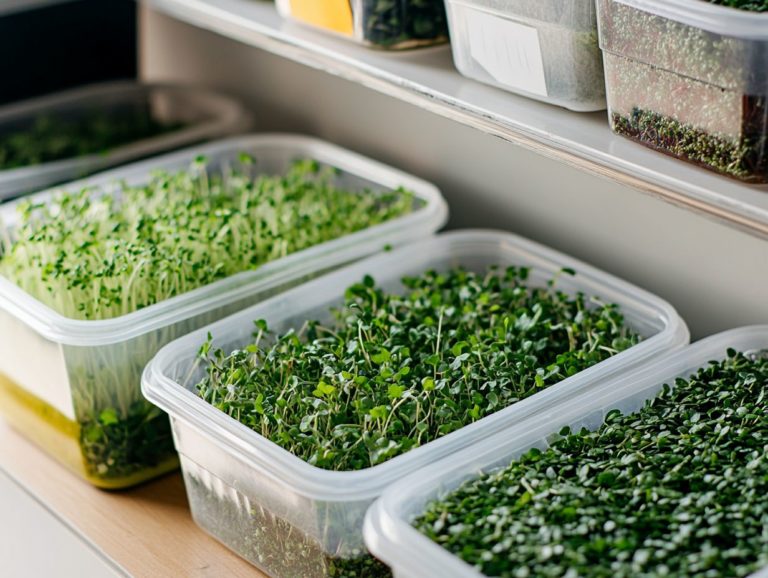 5 Common Microgreen Storage Mistakes to Avoid