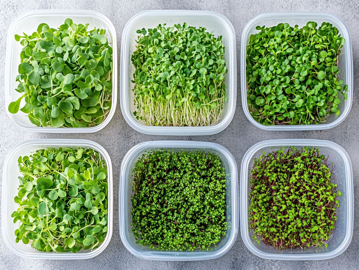 4. Storing Microgreens with Other Fruits and Vegetables