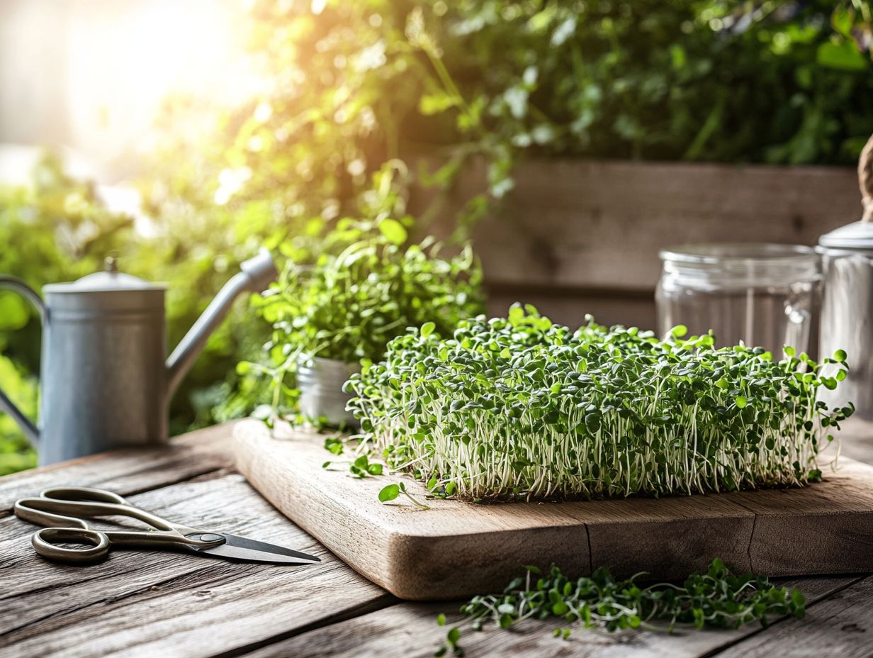 Storing Microgreens for Optimal Freshness