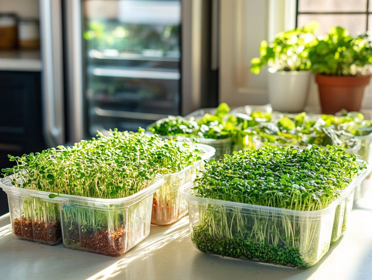 Understanding Temperature and Humidity for Optimal Microgreen Storage