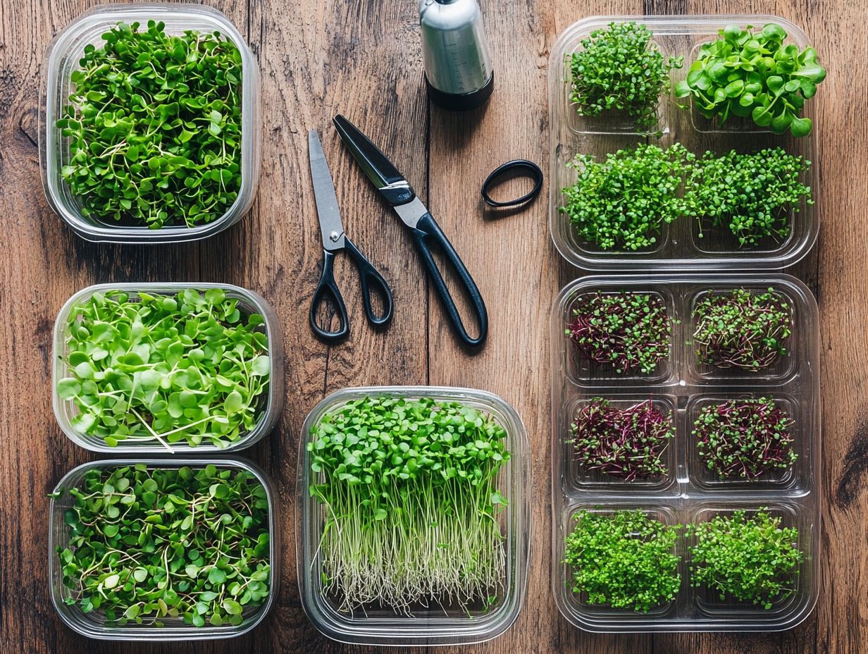 What are microgreens and why are they popular?