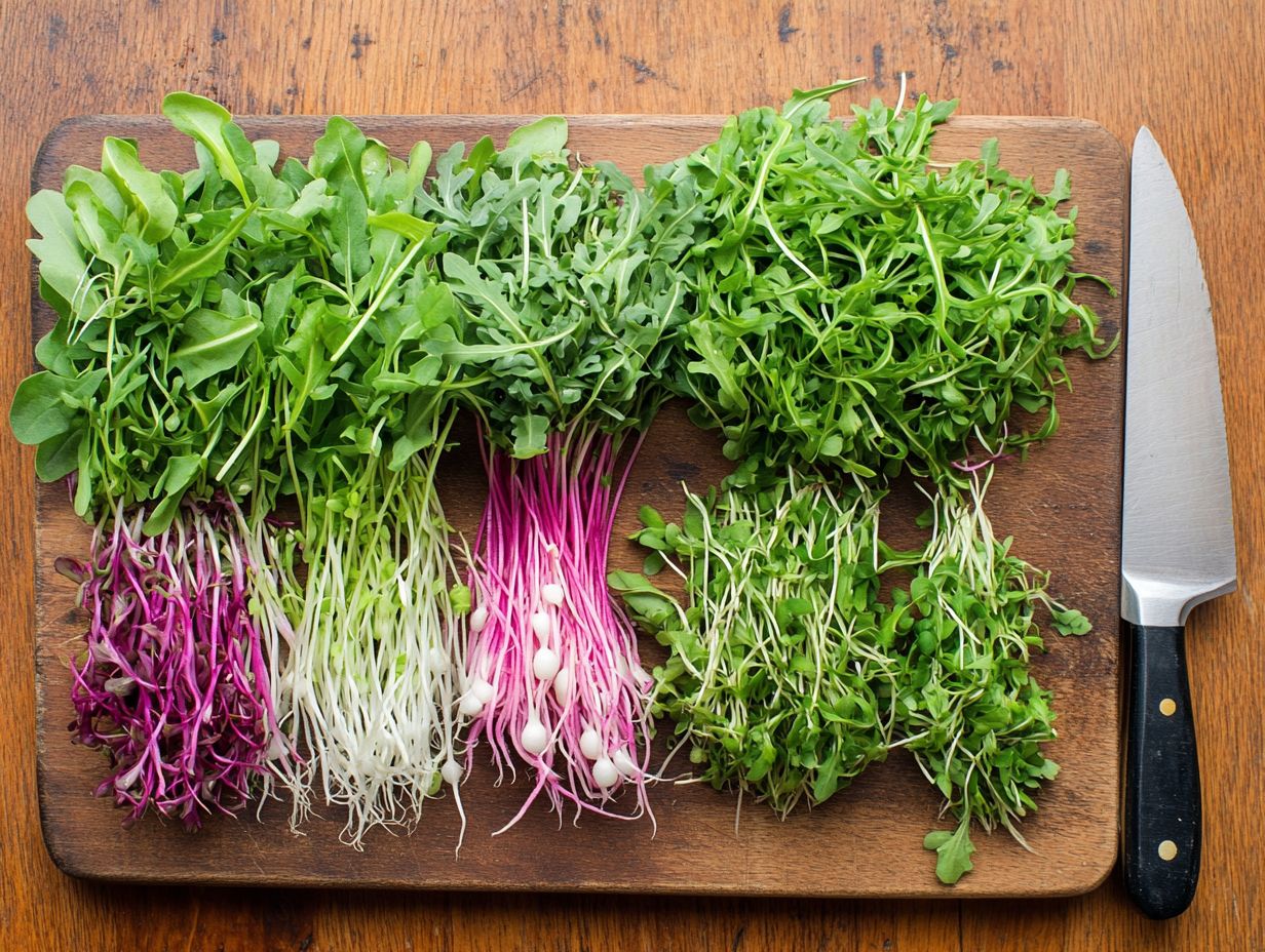 What Are the Nutritional Benefits of Each Microgreen Variety?