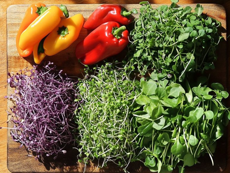 5 Microgreen Varieties for Flavorful Wraps