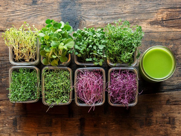 5 Microgreen Varieties Perfect for Juicing