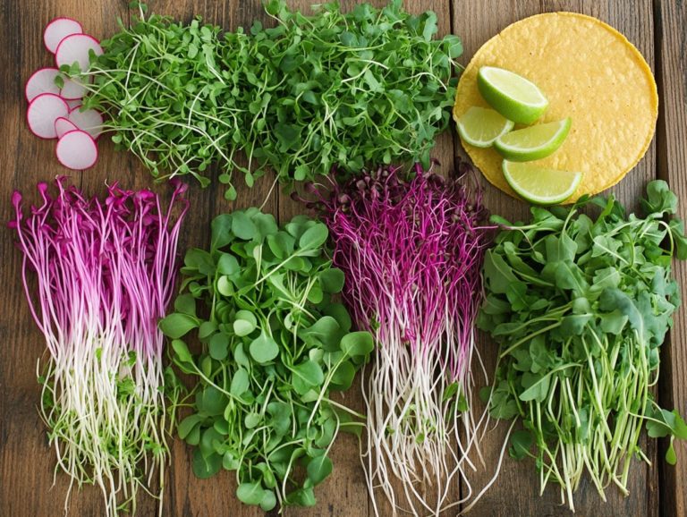 5 Microgreen Varieties Perfect for Tacos