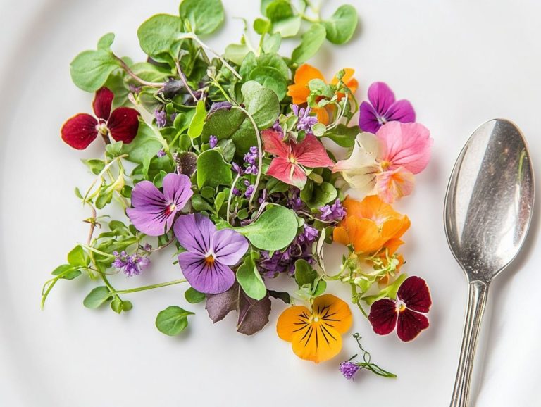 5 Microgreen Varieties to Use in Desserts