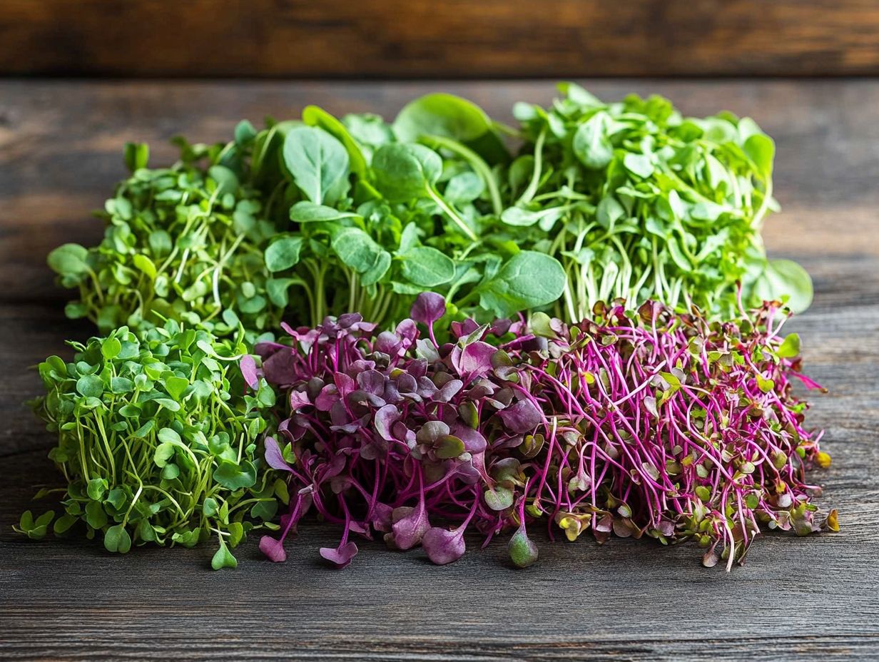 Image of Sunflower Microgreens in a bowl, showcasing their vibrant color and texture.