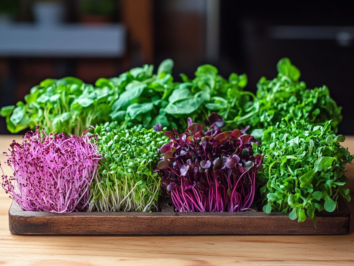 Microgreens and their anti-aging benefits