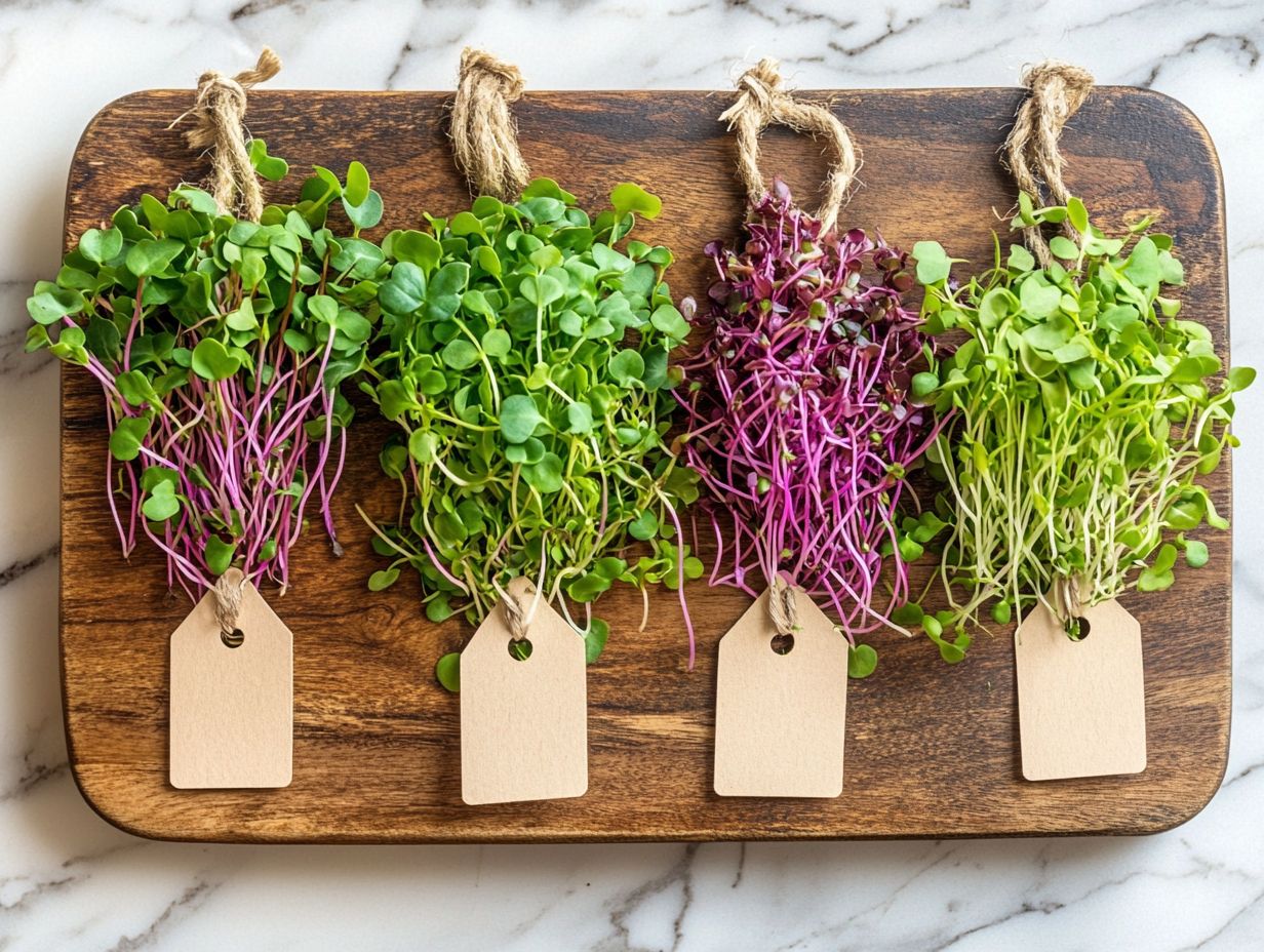 Wheatgrass Microgreens