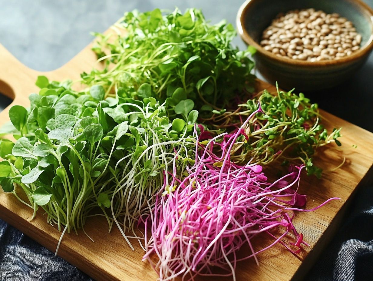 How Can These Microgreens Be Incorporated into One's Diet?