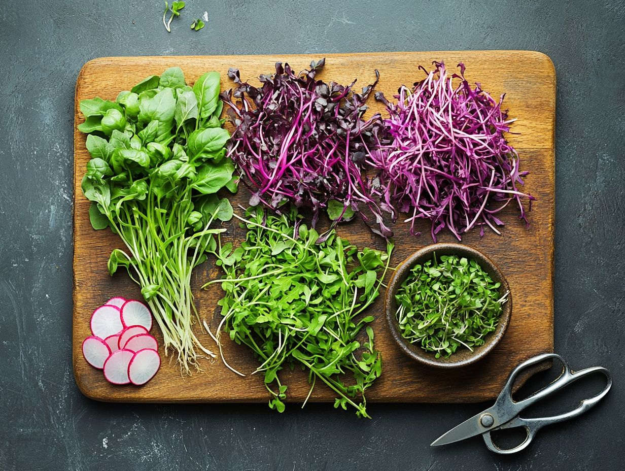 Illustration of Frequently Asked Questions about Microgreens