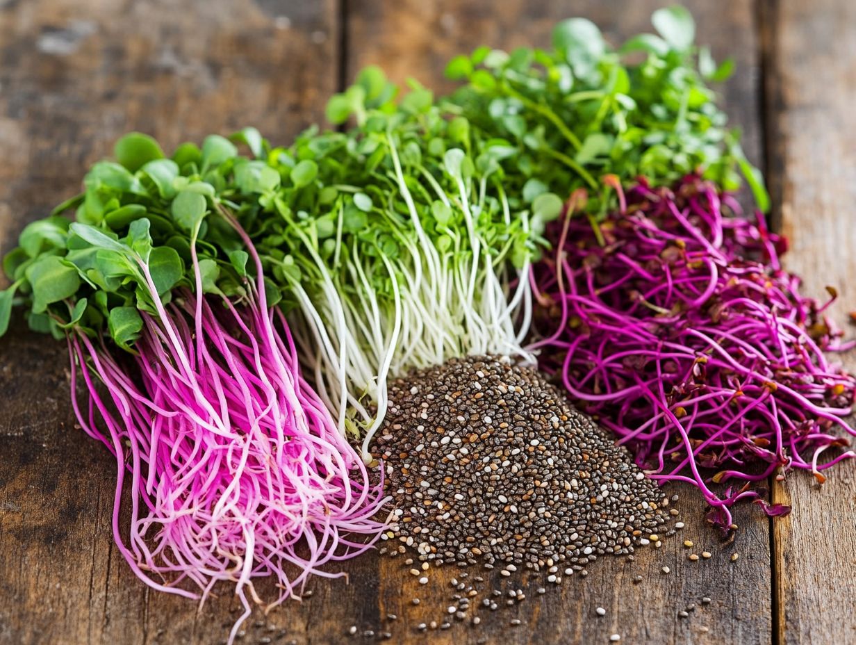 5. Chia Microgreens