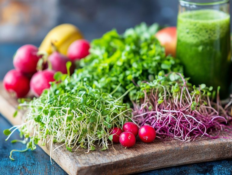 5 Microgreens to Add to Your Smoothies