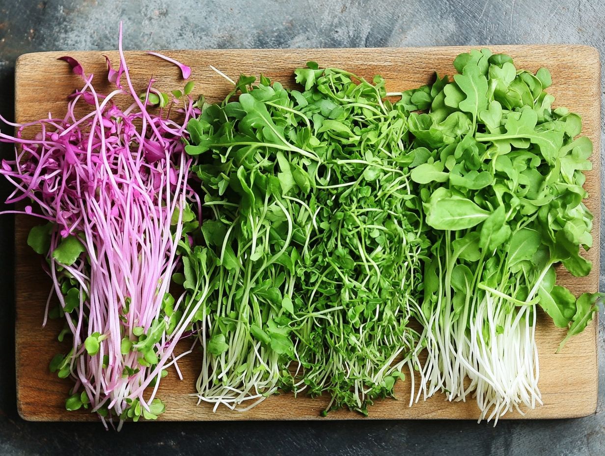 10. Arugula Microgreens