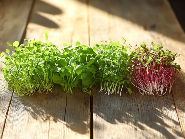 5 Microgreens to Promote Healthy Hair