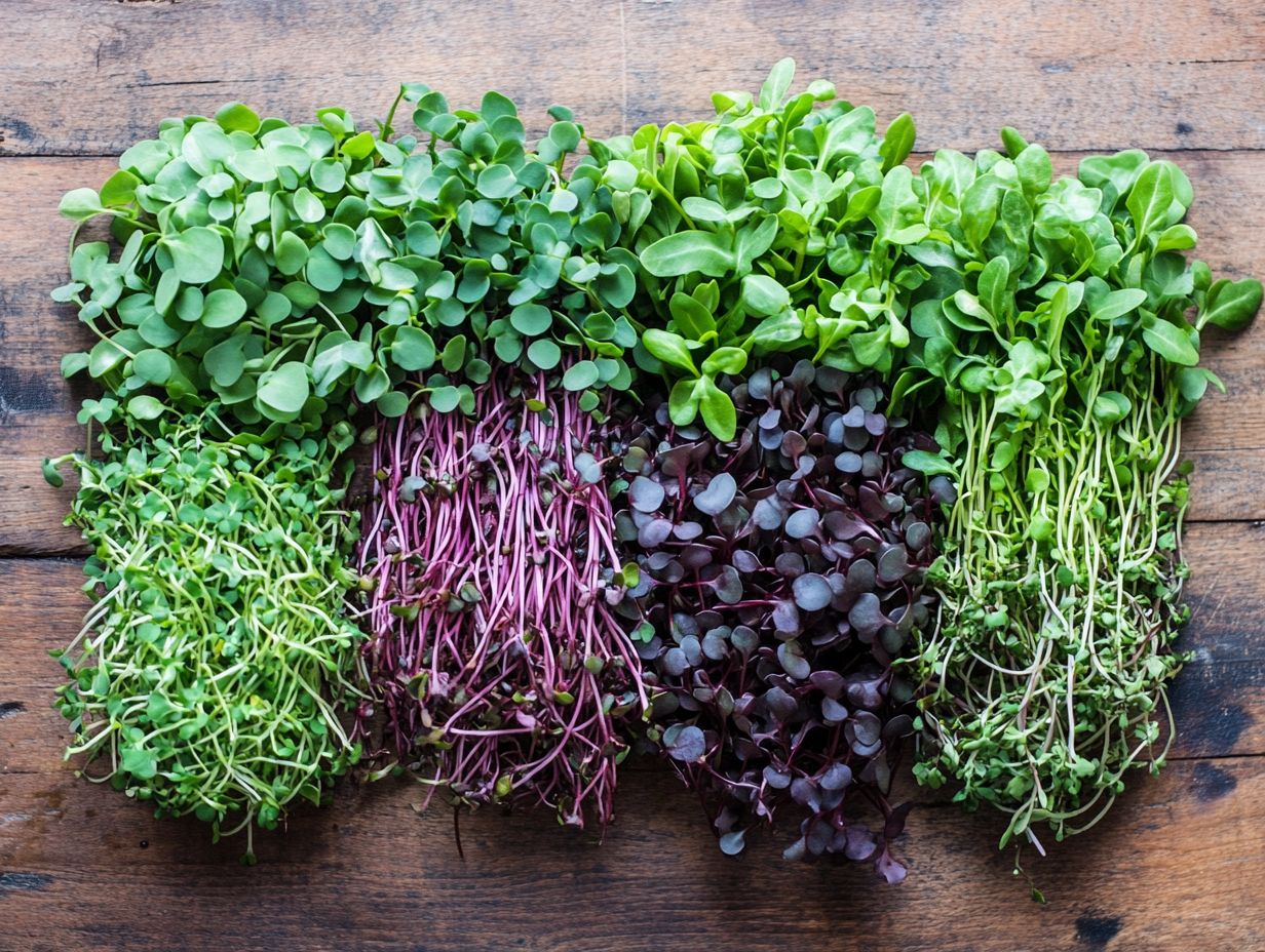 Fresh Sunflower Microgreens Ready to Boost Your Health