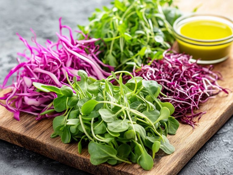 5 Microgreens with Unique Nutritional Benefits