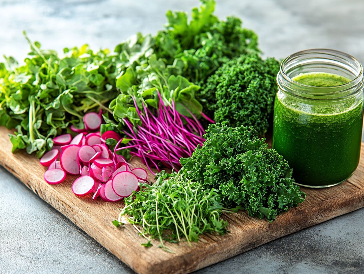 5. Broccoli Microgreens