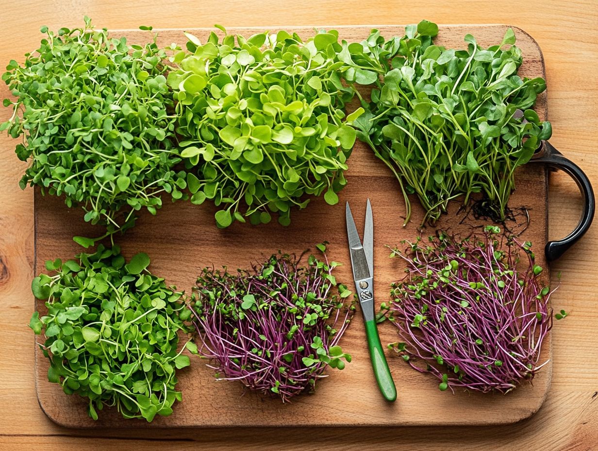 What Are Some Common Mistakes When Harvesting Microgreens?