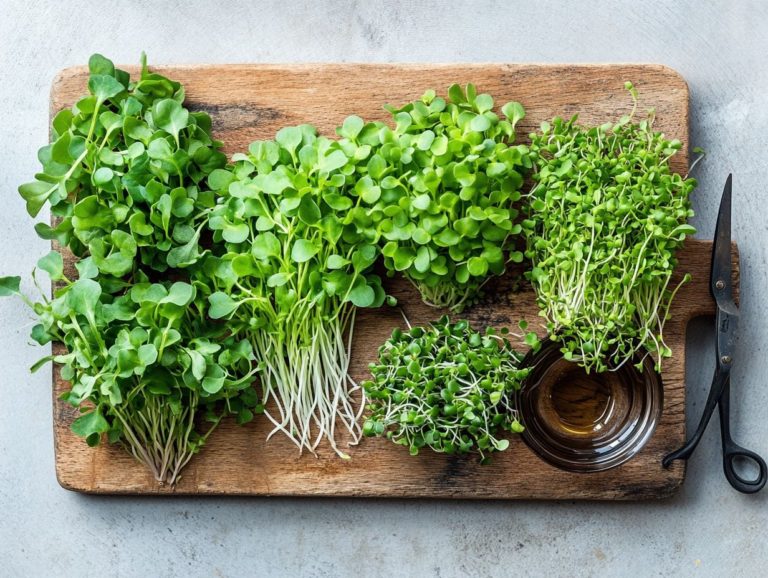 5 Popular Microgreens with Easy Harvesting