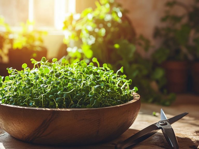 5 Reasons to Harvest Microgreens Early