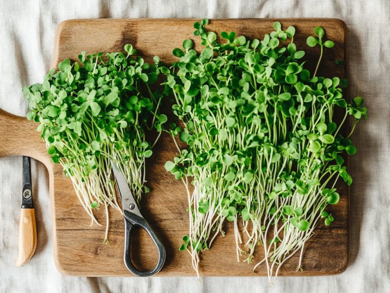 5 Tips for Quick Microgreen Harvests