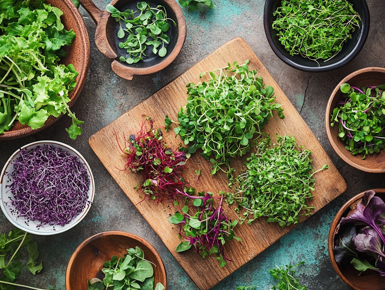 5. Make a Pesto or Sauce with Microgreens