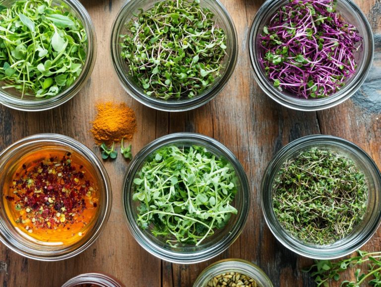 50. 10 Flavorful Microgreen Marinades to Try