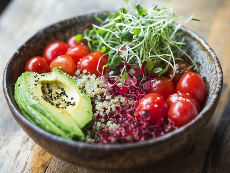 52. Microgreen Quinoa Bowl: 5 Delicious Recipes