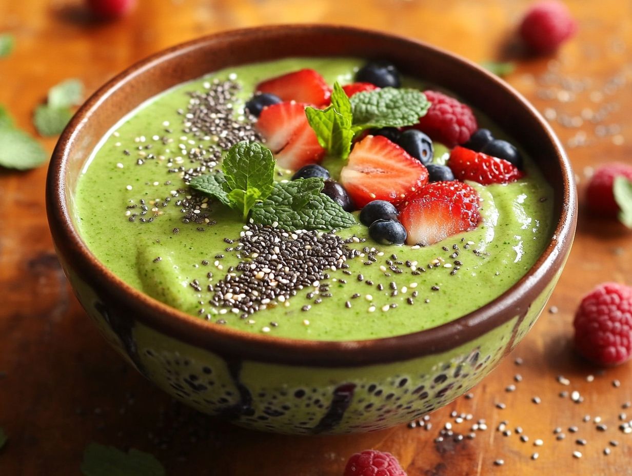 Microgreens and Smoothie Bowls