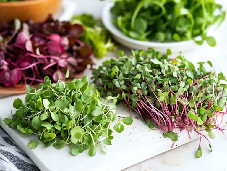 6. How to Create Microgreen Garnishes