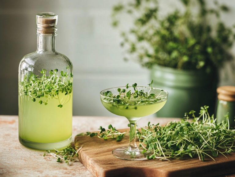 64. How to Make Microgreen Infused Spirits