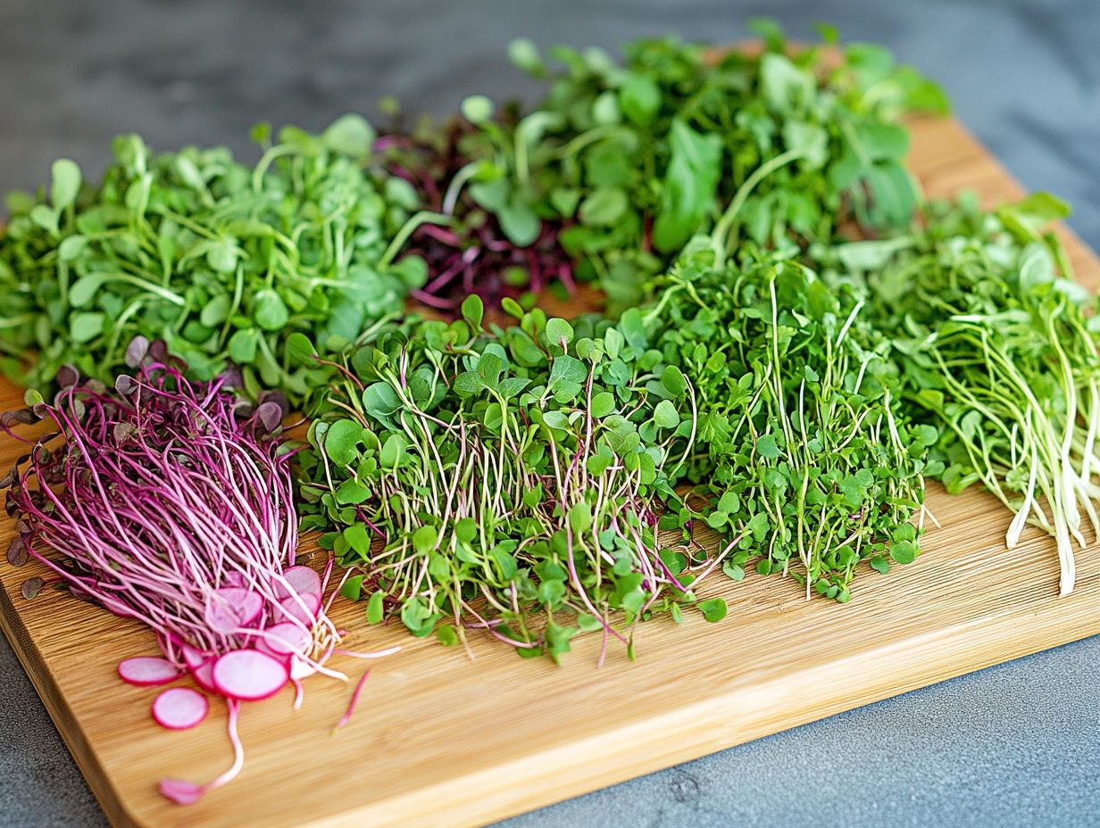 4. Pea Microgreens