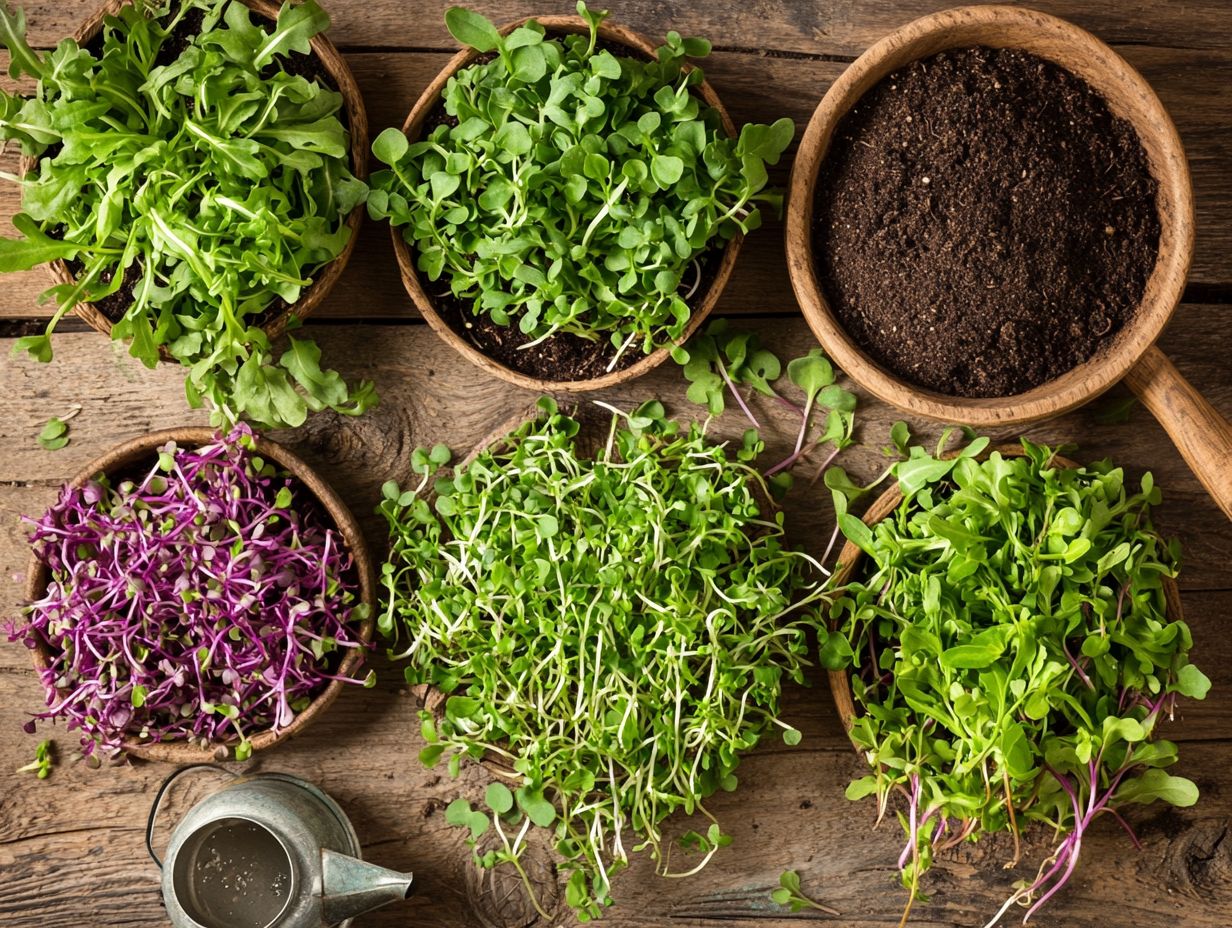 Microgreens known for boosting the immune system